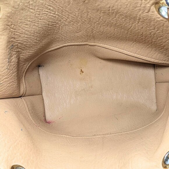 Calvin Klein Signature Sonoma Brown White Colorblock Tote w/Brow Zip Wristlet - Picture 8 of 10